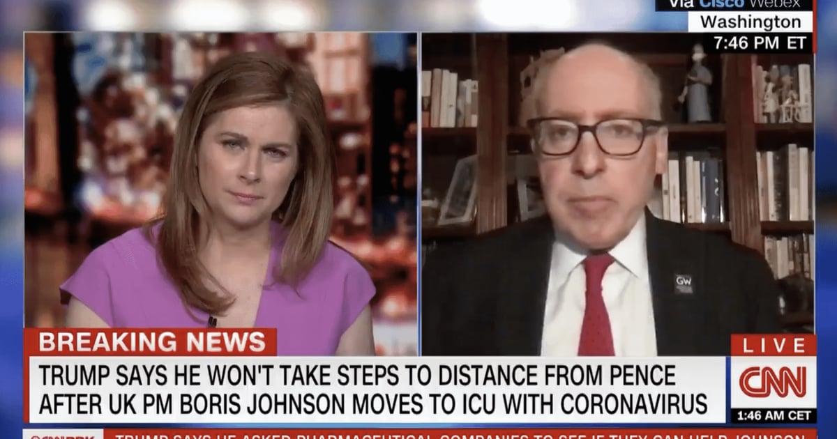 Former White House Medical Adviser Suggests Trump Should Be on ‘Lockdown’