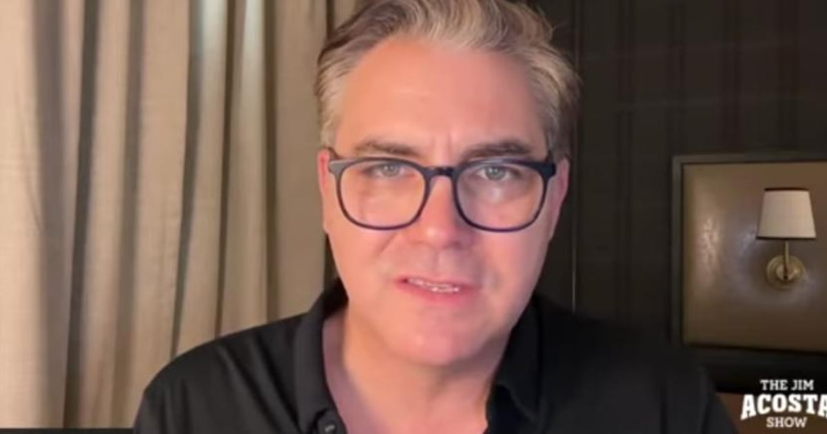 Jim Acosta Melts Down Over ‘MAGA-Friendly’ Owner Likely Controlling CNN
