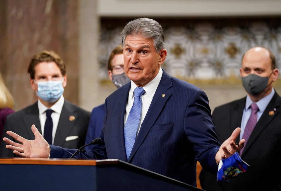 Manchin Throws a Wrench in Dems’ Hopes of Passing $3.5 Trillion Spending Bill
